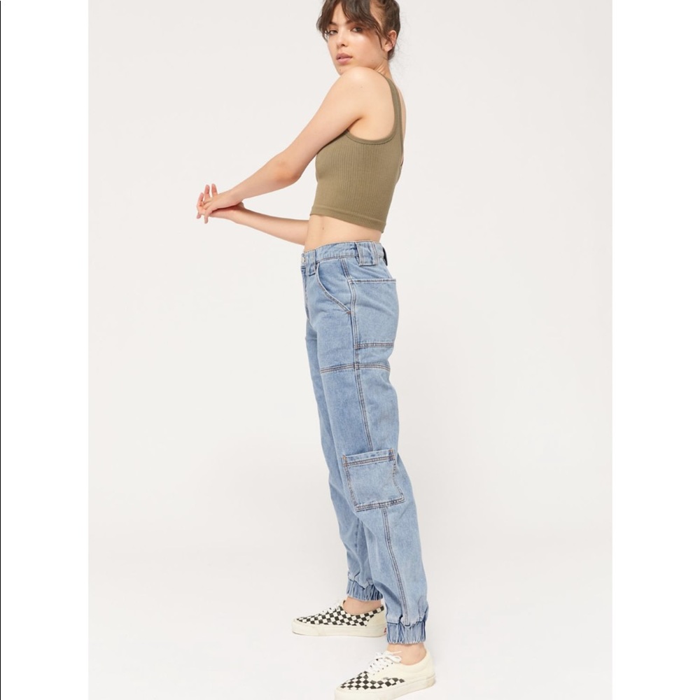 BDG Cargo Denim Jogger